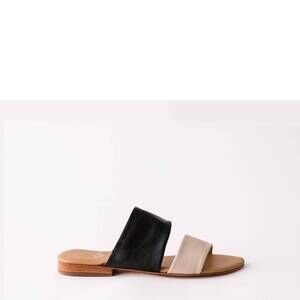 NEW FORTRESS OF INCA women's rayna sandals in black/cream